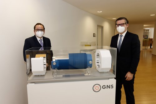Essener Oberbürgermeister Thomes Kufen zu Besuch bei der GNS